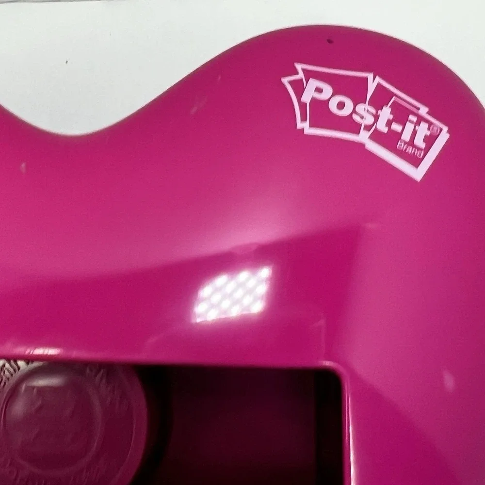 3M Post-it Notes Pink Heart Pop-Up Paper Weight Dispenser Office‎ Desktop